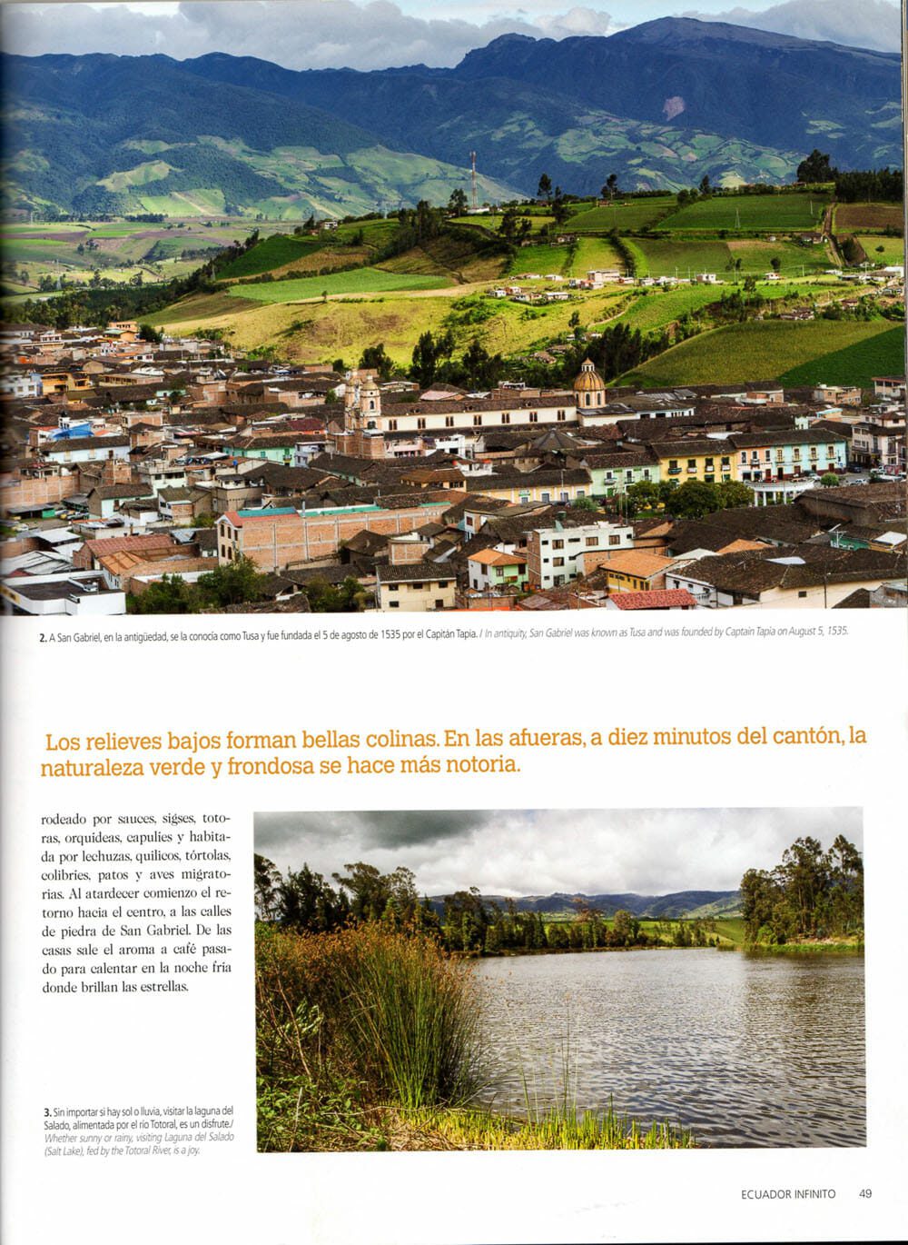 Article about the San Gabriel cultural heritage city. Page 49