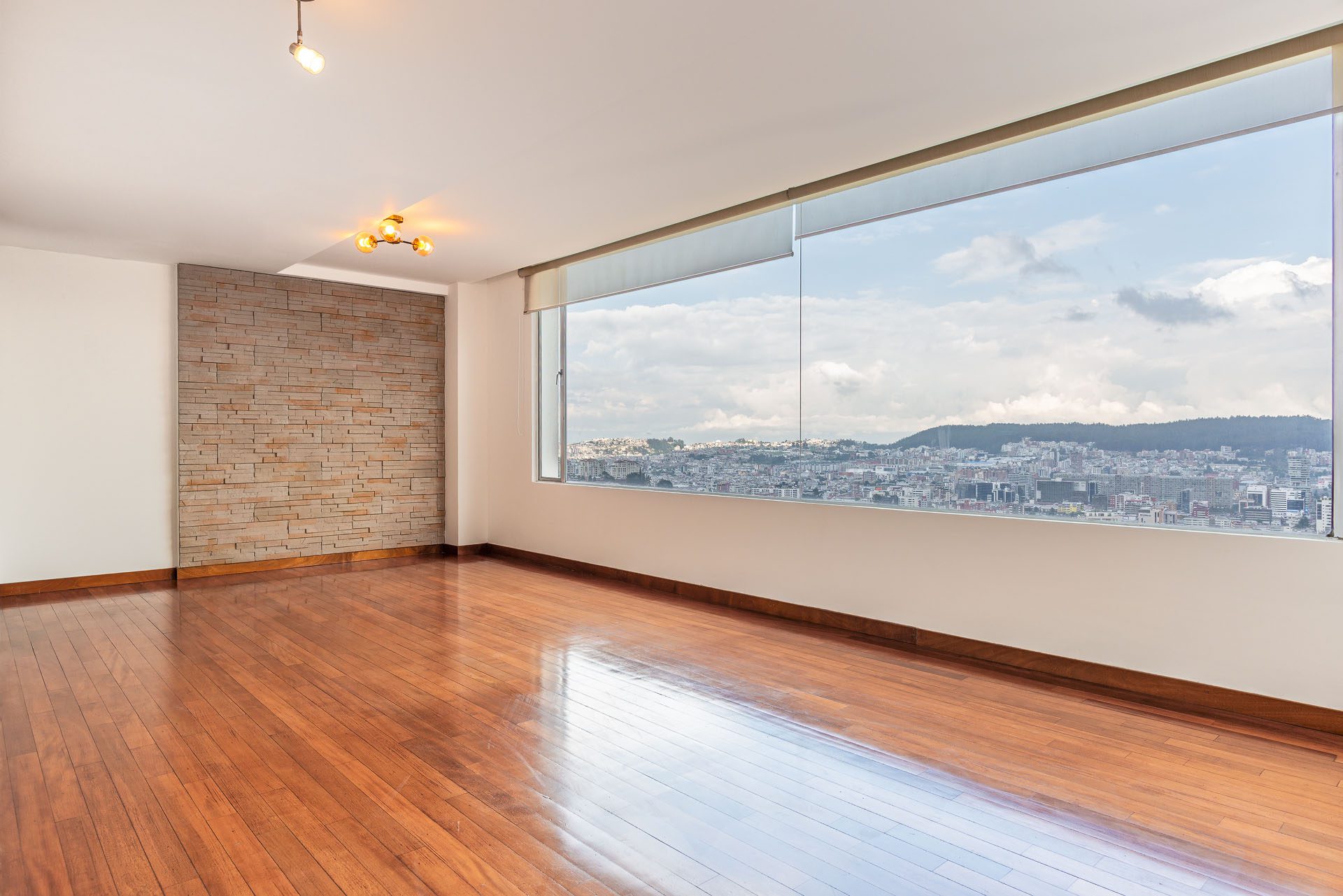 Comedor y sala de estar con vista espectacular Departamento en venta. Comedor y sala de estar con vista espectacular